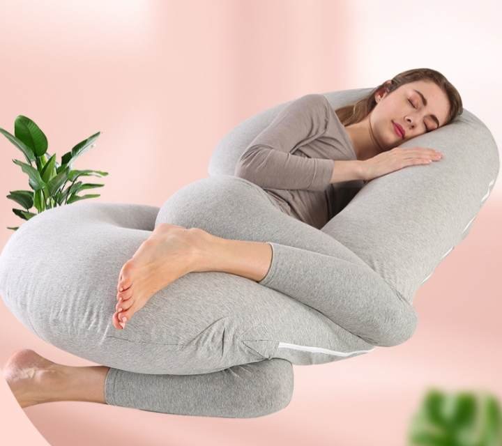 Full Body Pregnancy Pillow - SKU: PRGP01 - UPLITE Ghana